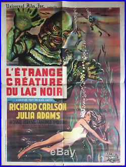 Poster the NIGHTMARE before Creature of Lake Black from Lagoon 23 5/8x31 1/2in