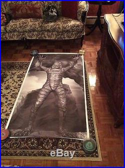 RARE 6 Foot Creature From The Black Lagoon Giant Display Poster