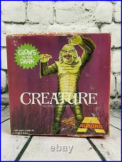 RARE Aurora Creature from The Black Lagoon Glow in the Dark 18 Kit 483 BOX 1972