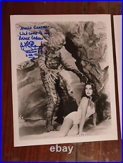 RARE Bulk Lot Signed Ben Chapman + Ricou Browning Creature from the Black Lagoon