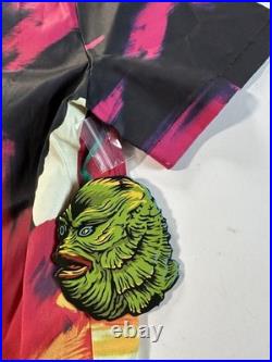 RARE Universal Monsters Creature From The Black Lagoon 70th By Vixen Camp Shirt