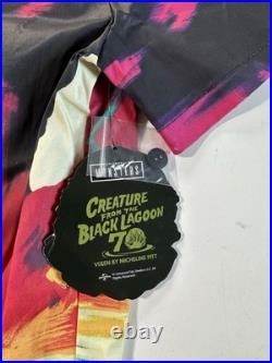 RARE Universal Monsters Creature From The Black Lagoon 70th By Vixen Camp Shirt
