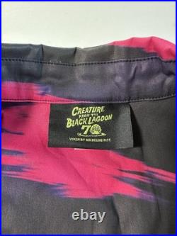 RARE Universal Monsters Creature From The Black Lagoon 70th By Vixen Camp Shirt