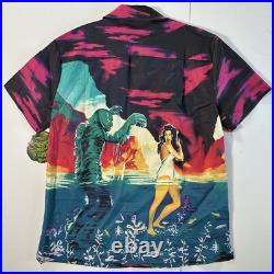 RARE Universal Monsters Creature From The Black Lagoon 70th By Vixen Camp Shirt
