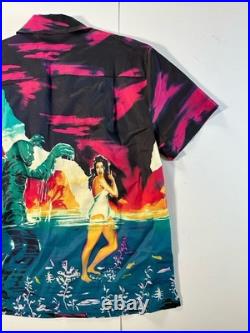 RARE Universal Monsters Creature From The Black Lagoon 70th By Vixen Camp Shirt