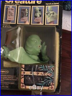REMCO Monsters at Home CREATURE FROM THE BLACK LAGOON Hand Puppet 1981 On Card