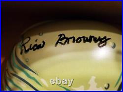 RICOU BROWNING Signed Creature from the Black Lagoon MASK SUPER 7 BECKETT COA