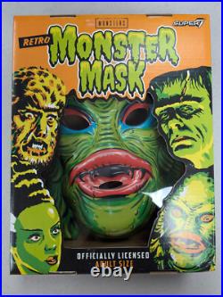 RICOU BROWNING Signed MASK Creature from the Black Lagoon with Box JSA COA