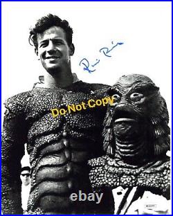 RICOU BROWNING signed 8x10 Photo CREATURE from the BLACK LAGOON Monster JSA