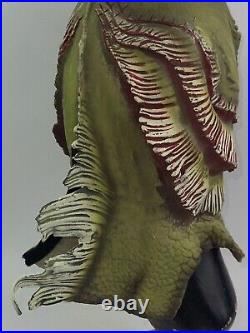 RICOU BROWNING signed Full Head MASK Creature from the Black Lagoon Beckett