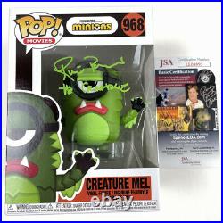 RICOU BROWNING signed Funko POP MEL Minions Creature from the Black Lagoon JSA