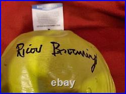 RICOU BROWNING signed autograph MASK Creature from the Black Lagoon Beckett COA