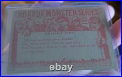 Rare 1961 CREATURE FROM THE BLACK LAGOON Nu Card Excellent! Horror Monster Card