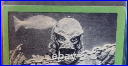 Rare 1961 CREATURE FROM THE BLACK LAGOON Nu Card Excellent! Horror Monster Card