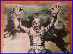 Rare 1973 CREATURE FROM BLACK LAGOON Double-Sided Thanks RICHARD NIXON Poster