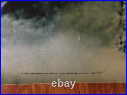 Rare 1973 CREATURE FROM BLACK LAGOON Double-Sided Thanks RICHARD NIXON Poster