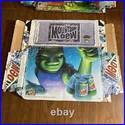 Rare Creature From The Black Lagoon 12 Pack Mountain Dew Box Frankenstein #2