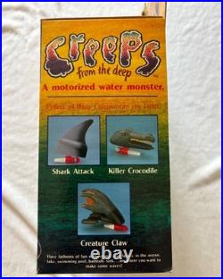 Rare Creature From The Black Lagoon Vintage Motorized Water Monster Toy NOS