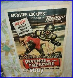 Revenge Of The Creature From The Black Lagoon Original Movie Poster