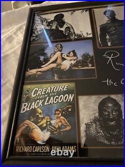 Ricou Browning Autographed Collage 12x18, Creature From The Black Lagoon