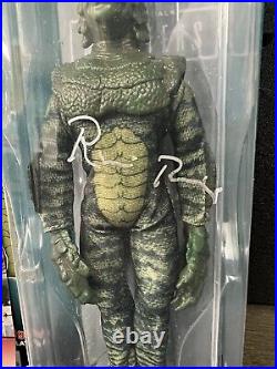Ricou Browning Autographed Creature From the Black Lagoon Mego AF with JSA Signed