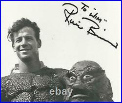 Ricou Browning Creature From The Black Lagoon Horror Signed Autographed Photo