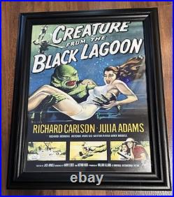 Ricou Browning Creature From The Black Lagoon Signed 11x14 Frame JSA COA Auto