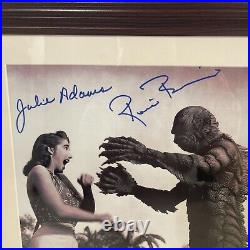 Ricou Browning & Julie Adams SIGNED PHOTO Creature from the Black Lagoon Horror