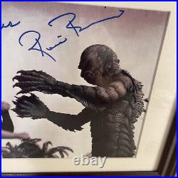 Ricou Browning & Julie Adams SIGNED PHOTO Creature from the Black Lagoon Horror