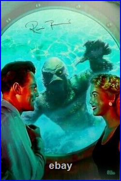 Ricou Browning Scott Jackson Creature From The Black Lagoon Signed JSA Cert