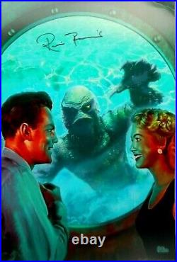 Ricou Browning Scott Jackson Creature From The Black Lagoon Signed JSA Cert