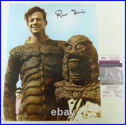 Ricou Browning Signed 11x14 Color Photo, The Creature from Black Lagoon, JSA COA