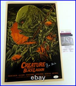 Ricou Browning Signed 12x18 Photo Auto, Creature from Black Lagoon, JSA COA