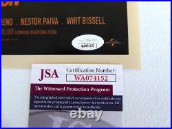 Ricou Browning Signed 12x18 Photo Auto, Creature from Black Lagoon, JSA COA