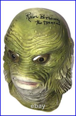 Ricou Browning Signed Mask Creature From The Black Lagoon Movie Beckett Bas Coa