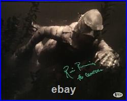 Ricou Browning The Creature From The Black Lagoon Signed 11x14 Beckett
