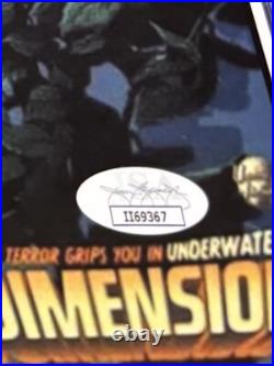 Ricou Browning autographed signed 11x17 Creature from the Black Lagoon JSA