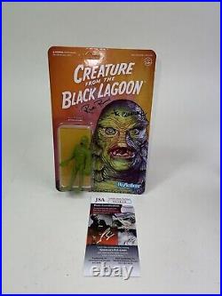 Ricou Browning signed Creature from the Black Lagoon ReAction Figure JSA COA