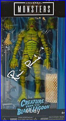 Ricou Browning signed action figure Creature from the Black Lagoon JSA COA