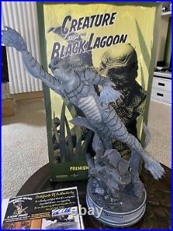 S. S. Ed. Creature From the Black Lagoon Sideshow Premium F. 26/100 Signed Ricou B