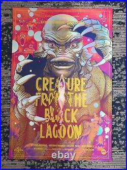 SDCC 2022 Creature from the Black Lagoon Foil Print Poster Martin Ansin Mondo