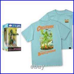 SDCC Released Super 7 Creature from the Black Lagoon Figure & T Shirt Size Large