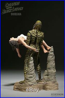 SIDESHOW CREATURE From The BLACK LAGOON POLYSTONE DIORAMA STATUE Figure Bust TOY