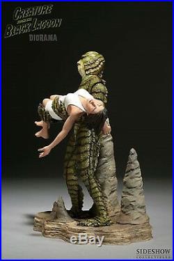 SIDESHOW CREATURE From The BLACK LAGOON POLYSTONE DIORAMA STATUE Figure Bust TOY