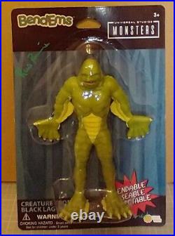 SIGNED Creature from the Black Lagoon Action Figure Ricou Browning THE GILLMAN