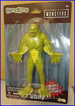 SIGNED Creature from the Black Lagoon Action Figure Ricou Browning THE GILLMAN