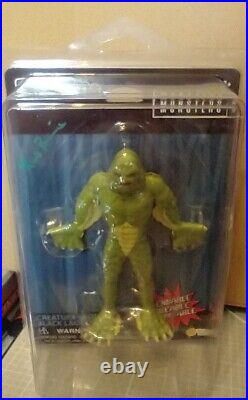 SIGNED Creature from the Black Lagoon Action Figure Ricou Browning THE GILLMAN