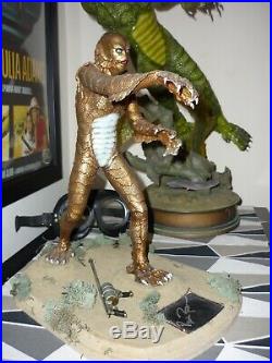 SIGNED! Sideshow Creature From The Black Lagoon Premium Format Statue Figure