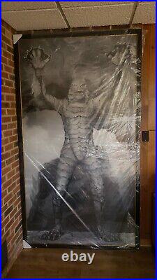 SUPER RARE Creature From The Black Lagoon Life-size Custom Framed Poster