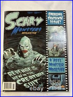 Scary Monsters Magazine #18 Ben Chapman Signed Creature from the black lagoon 96